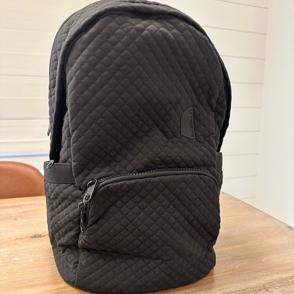 Quilted Laptop backpack